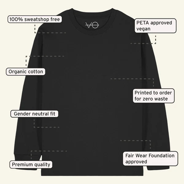 Bee Kind Long Sleeve T-Shirt (Unisex)