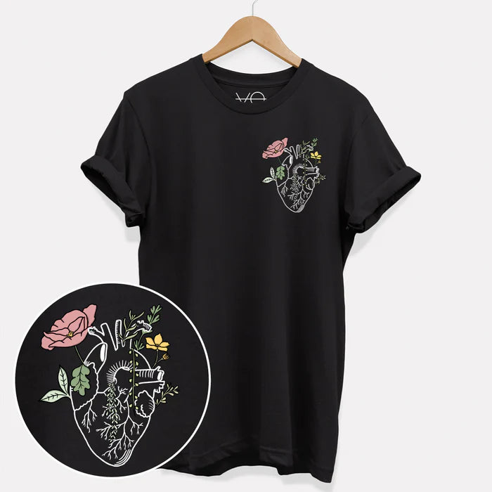 Botanatomy Heart T-Shirt (Unisex)