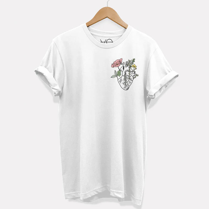 Botanatomy Heart T-Shirt (Unisex)