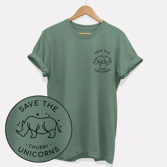 Save The Chubby Unicorns Corner T-Shirt (Unisex)