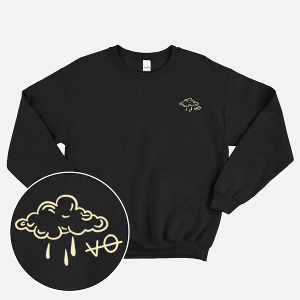 Silver Lining Doodle Sweatshirt (Unisex)