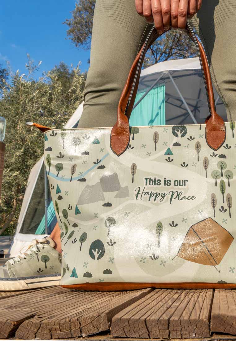 Women Vegan Leather Shoulder Bag – Our Happy Place