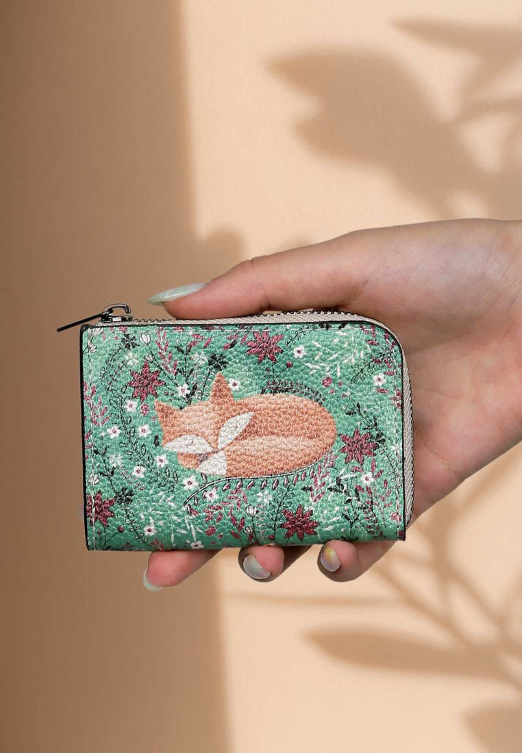 Women Green Wallet - Hope Your Day Gets Better Design