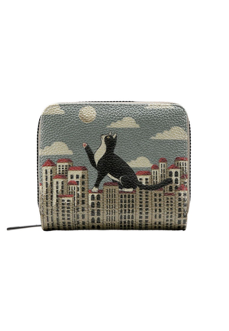 Women Multicolor Wallet - Over the Moon Design