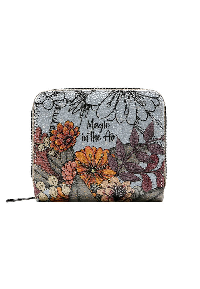 Women Multicolor Wallet - Magic in the Air Design