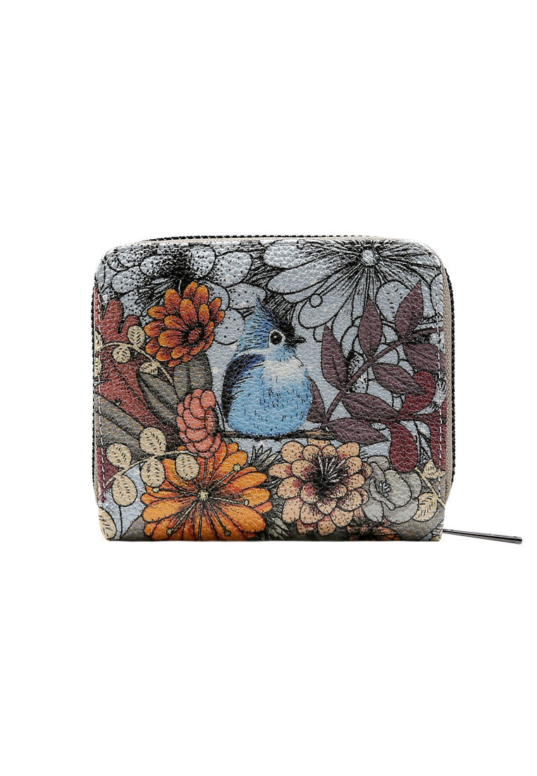 Women Multicolor Wallet - Magic in the Air Design