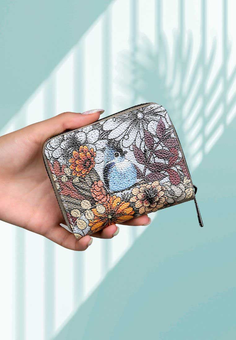 Women Multicolor Wallet - Magic in the Air Design
