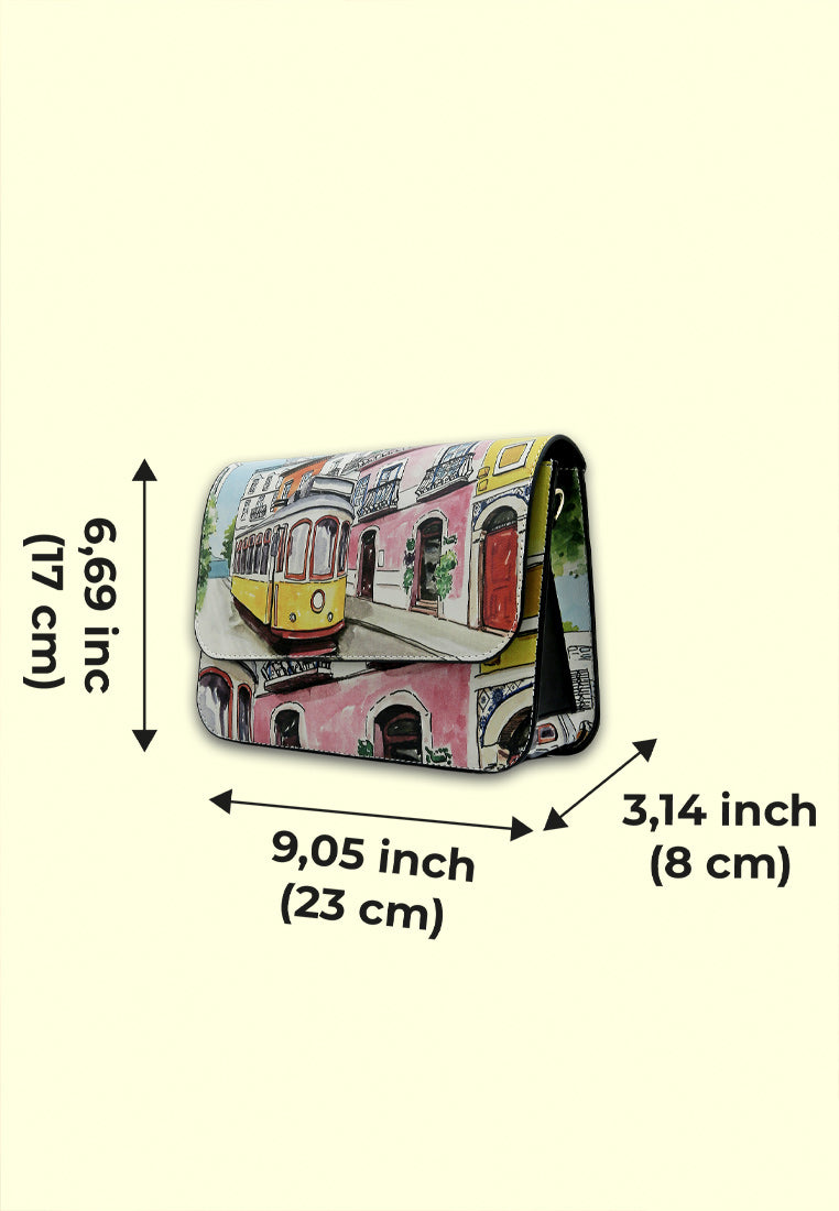 Women Vegan Leather Cream Purse - Lisboa Design