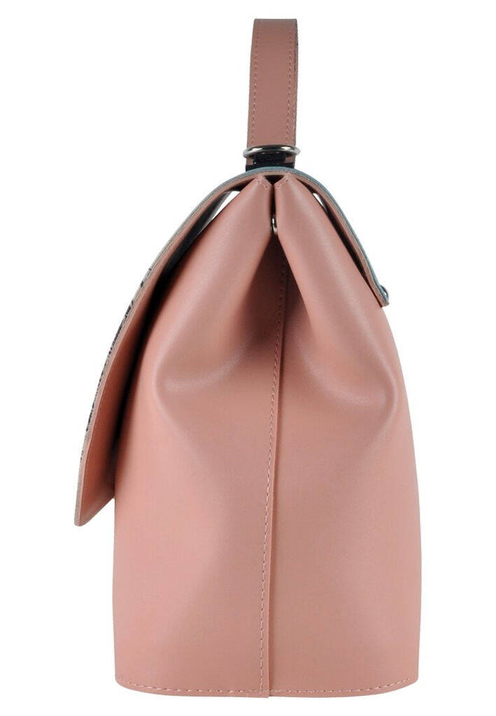 Women Vegan Leather Pink Purse - Take a Walk Design