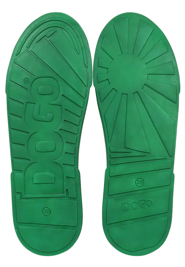 Leather colorblock sandals