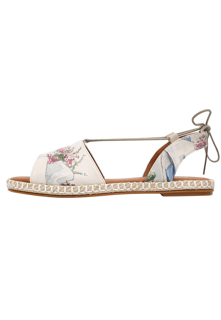 Casual leather sandals