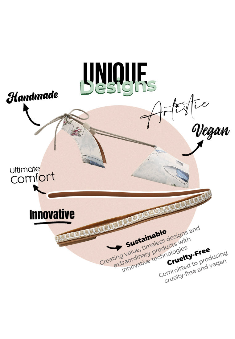 Flat comfort sandals