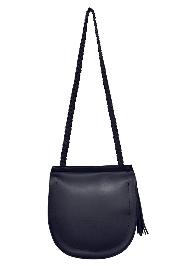 Black shoulder bag