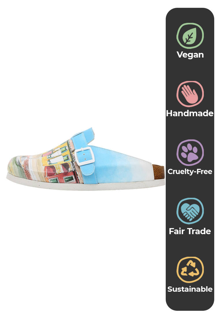 Leather sandals women