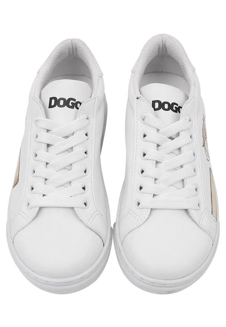 Classic white sneakers