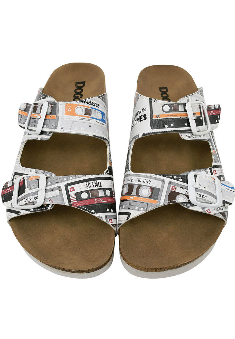 Vegan arch support sandals