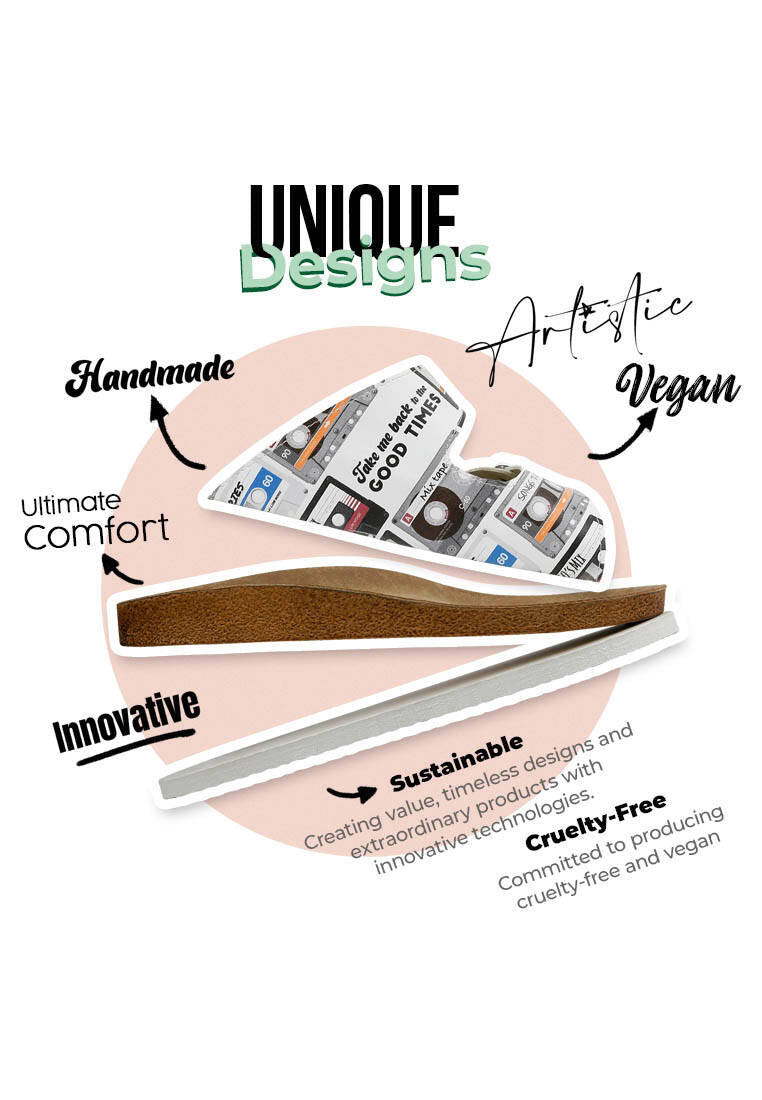 Vegan comfort sandals