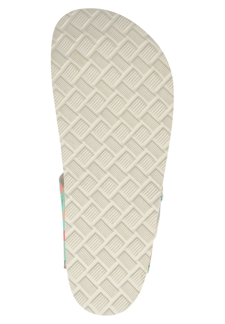 Women Vegan Leather White Slippers - Count Sheeps Design