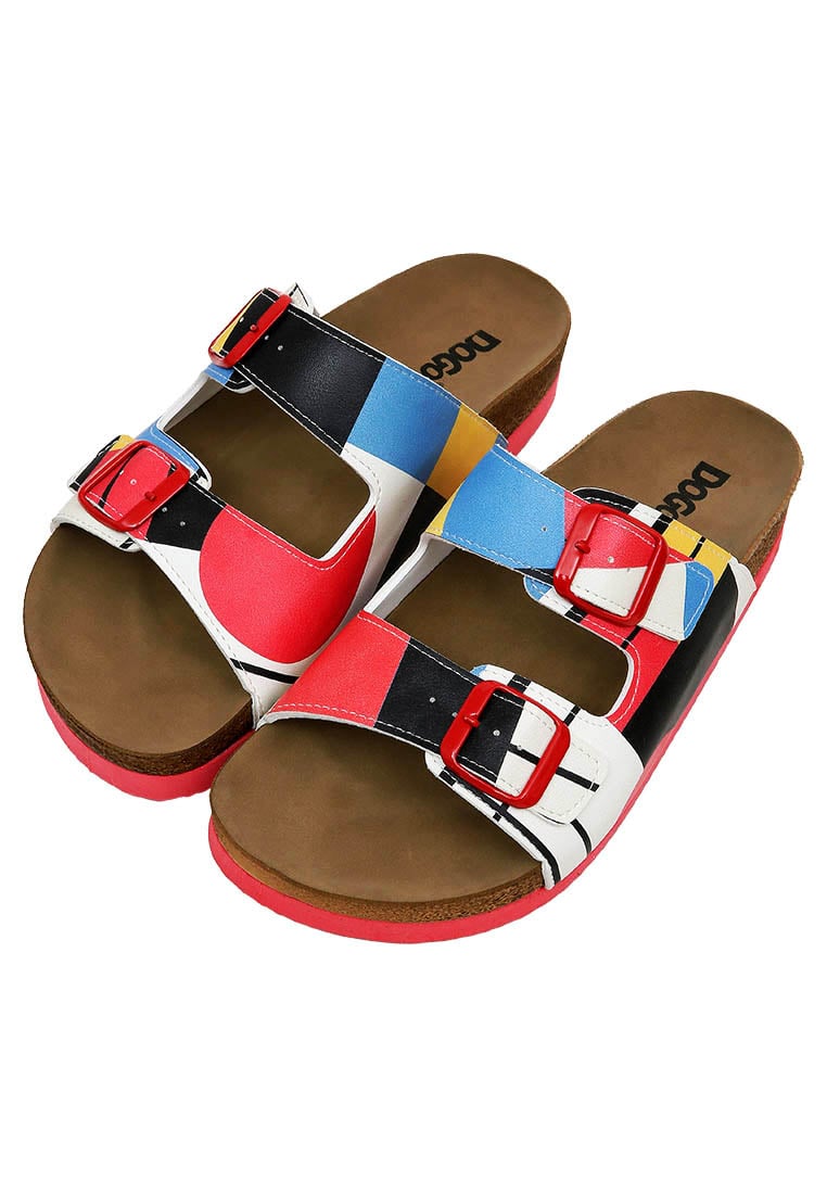 casual multicolor vegan home slippers for women