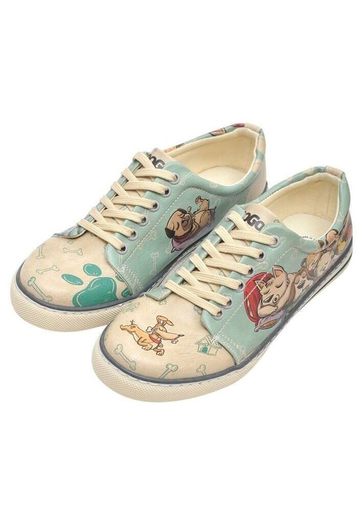 lightweight green vegan leather sneakers women